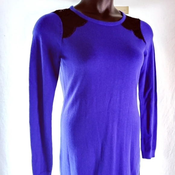 PRETTY Cobalt Blue Ann Taylor Dress NWT 😍 - Picture 2 of 12